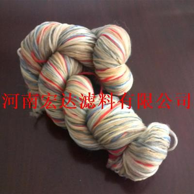 彩色纤维束